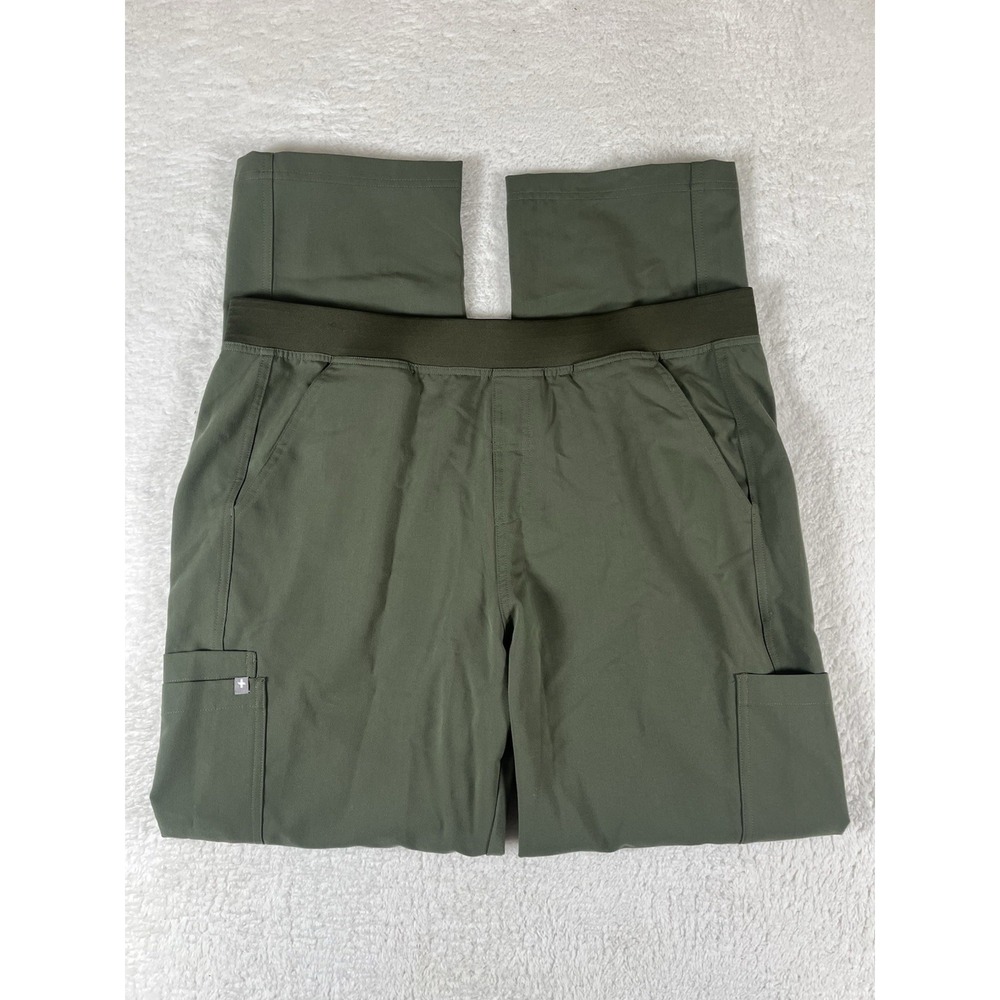 Figs T2001 Olive Green Cargo Straight Leg Scrub  Pants Mens Sz XXL Medical